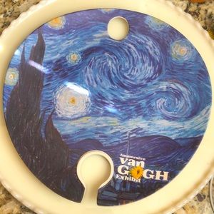 Van Gogh exhibit plate